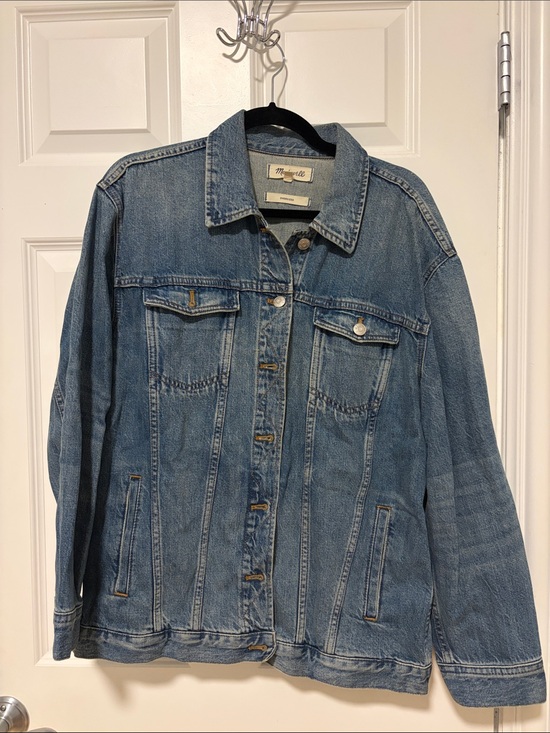 Madewell Jackets & Blazers - Madewell Medium Wash Blue Denim Jacket